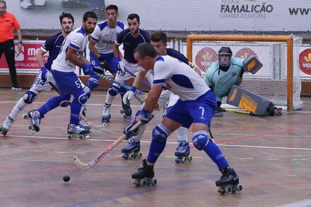 Famalicense x Paço de Arcos - Preliminar I/II Divisão Hóquei Patins 2020/21 - Torneio Jornada 5