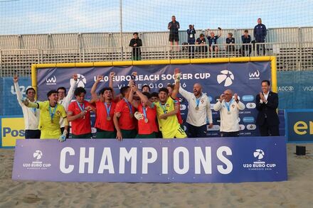 U20 Euro Beach Soccer Cup 2026 | Portugal x Espanha (Final)