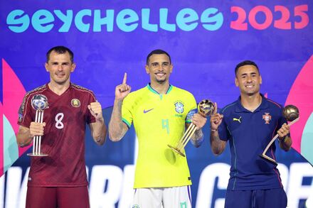 Mundial Praia: a cerimónia de prémios