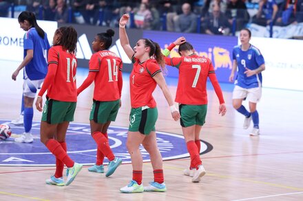 Apuramento Mundial Feminino Futsal 2025 | ItÃ¡lia - Portugal (Ronda de Elite)
