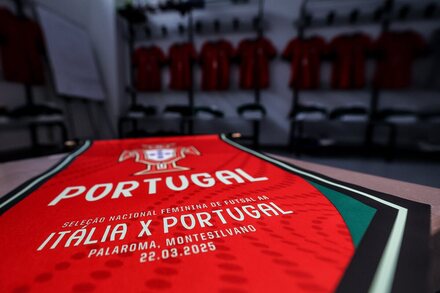Apuramento Mundial Feminino Futsal 2025 | ItÃ¡lia - Portugal (Ronda de Elite)