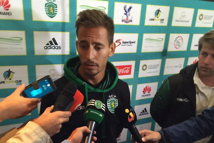 João Pereira em declarações na Cape Town Cup 2015