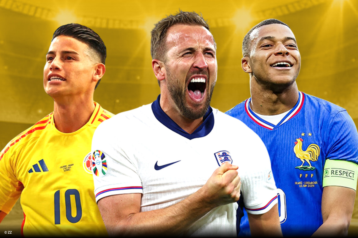 Kane, Mbappé ve James, Dünya Kupaları tarihinde görülmemiş bir başarı için yarışıyor