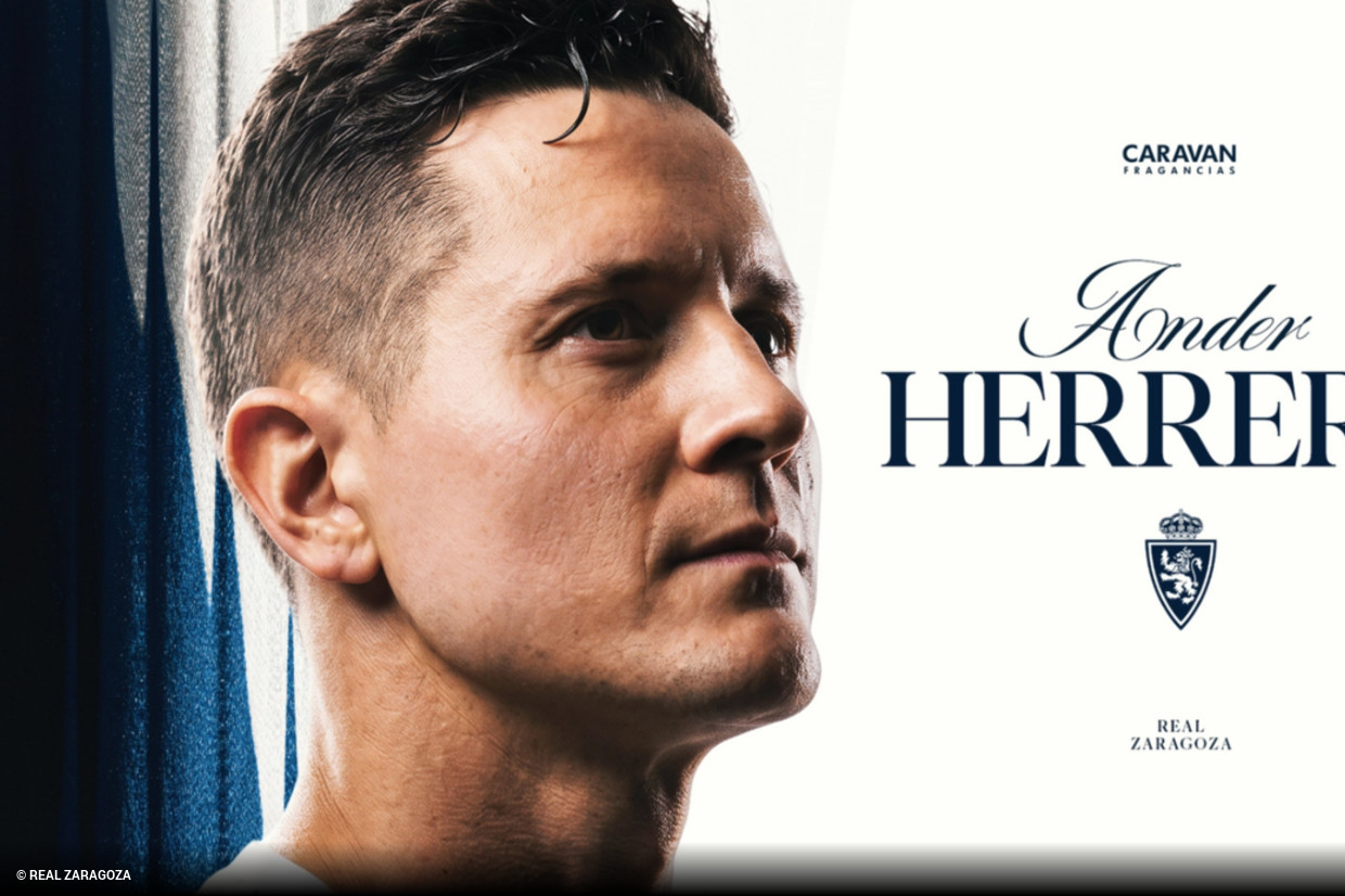 Ander Herrera Real Zaragoza ile Avrupa futboluna geri döndü Ander Herrera Real Zaragoza ile Avrupa futboluna geri döndü